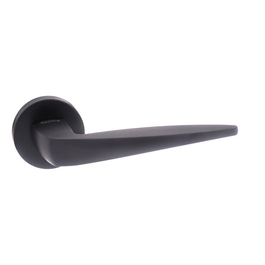 Foglia Round - Matt Black