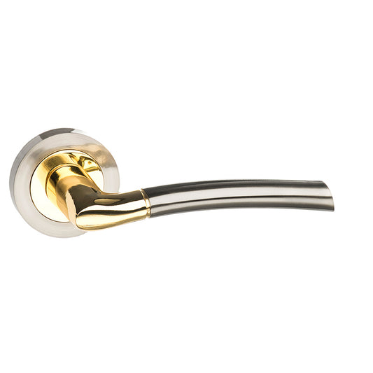 Indiana - Satin Nickel / Polished Brass