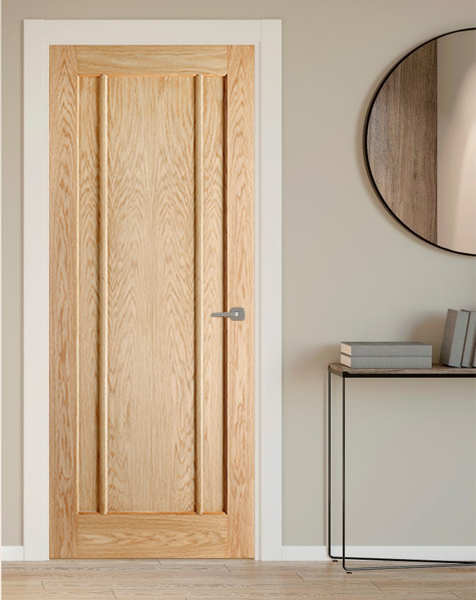 Lincoln Fully Finished Oak FD30 Fire Door