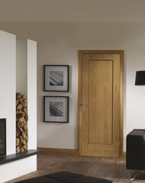 Pattern 10 Pre-Finished Internal Oak Door