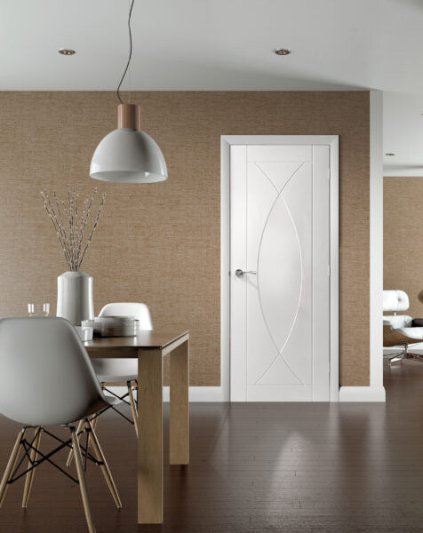 Pesaro Internal White Primed Fire Door