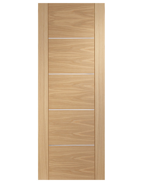 Portici Pre-Finished Internal Oak Fire Door