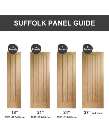 Internal Oak Essential Suffolk Door