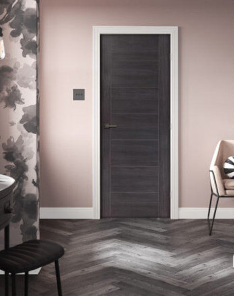 Umber Grey Laminate Palermo Door