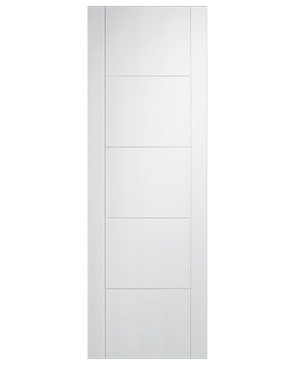 Vancouver 5P White Primed FD30 Fire Door